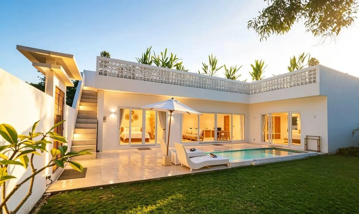 Vila dengan 2 kamar tidur di Uluwatu foto 1